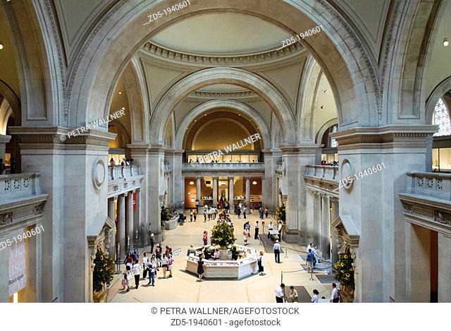 The Great Hall, Metropolitan Museum of Art, New York City, New York, USA