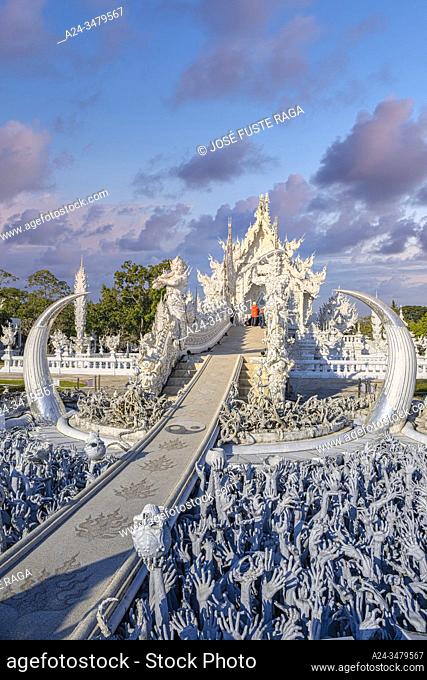 Thailand, , Chiang Rai City, The White Temple (Wat Rong Khun)