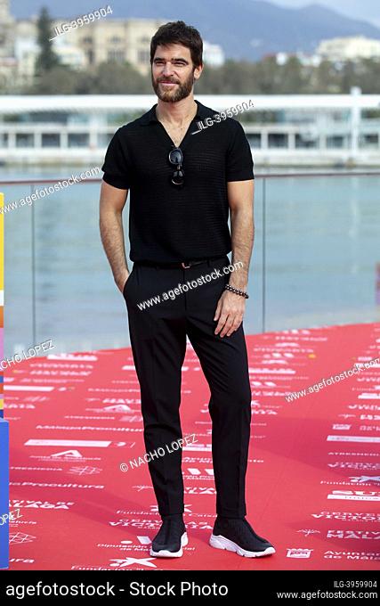 Alfonso Bassave attends to 'Sin Ti No Puedo' photocall during the 25th Malaga Film Festival 2022 March, 19, 2022 in Malaga, Spain