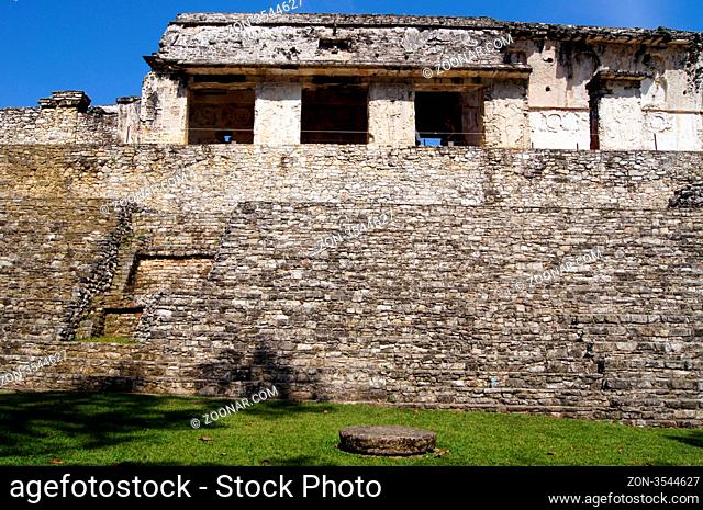 Staircase of the Temple of the Count in Palenque