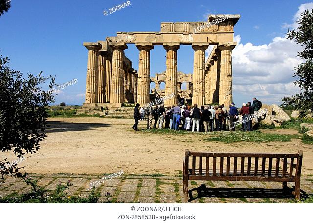 Selinunte, griechischer Tempel, Sizilien, Italien greek temple, Sicily, Italy