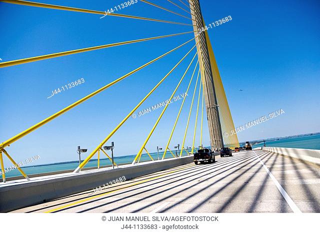 Sunshine Skyway bridge  Tampa Bay, Florida