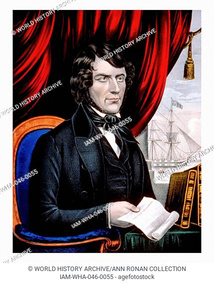 John Mitchel - the first martyr of Ireland during her revolution of 1848. He holds a document titled United Irishman. The Young Irelander Rebellion was a failed...