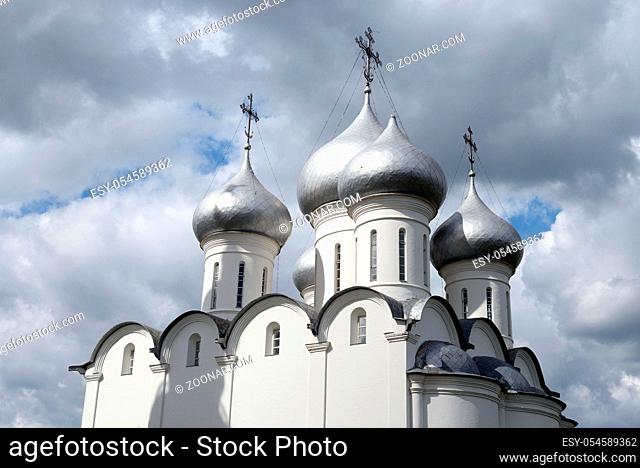 Sophia Cathedral - Orthodox church, now a museum in Vologda, Russia. Erected in 1568 - 1570 years on the orders of Ivan the Terrible