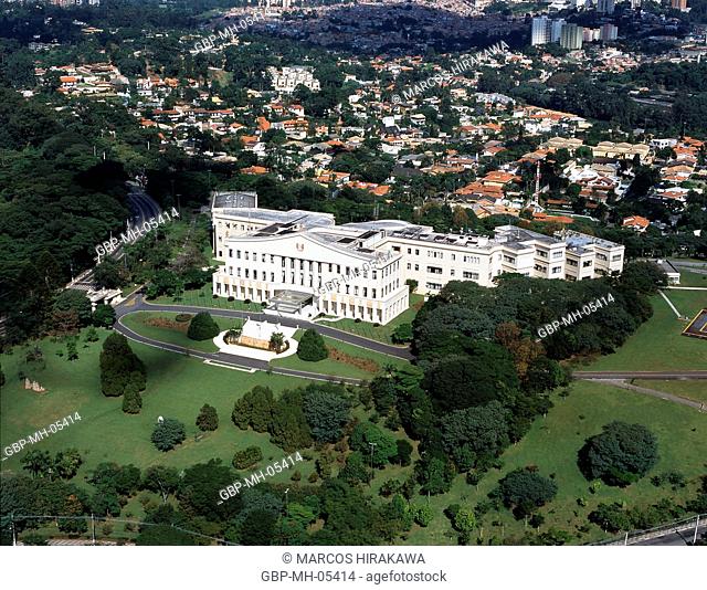 Palacio dos Bandeirantes, Government Palace, Morumbi, Sao Paulo, Brazil