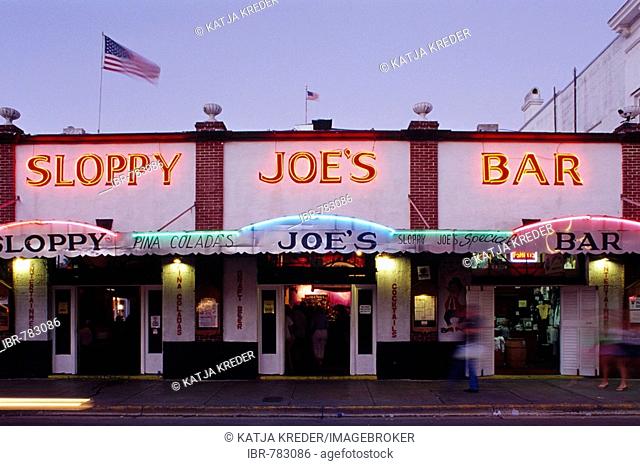 Sloppy Joe's Bar, Key West, Florida Keys, Florida, USA