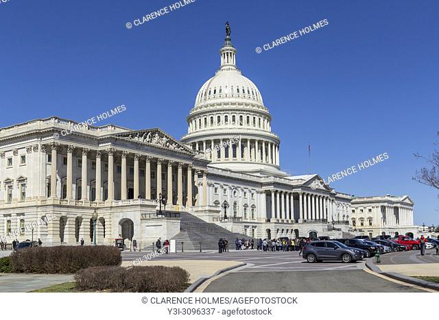 The U. S. Capitol Building in Washington, DC