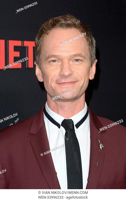 Premiere of 'A Series of Unfortunate Events' Season 2 - Red Carpet Arrivals Featuring: Neil Patrick Harris Where: New York, New York