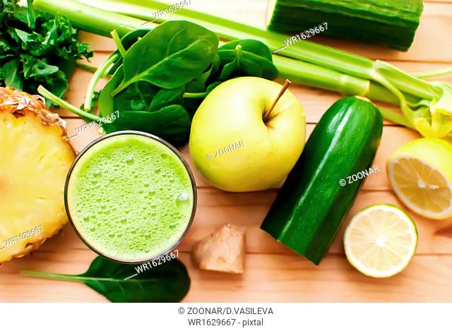healthy green detox juice