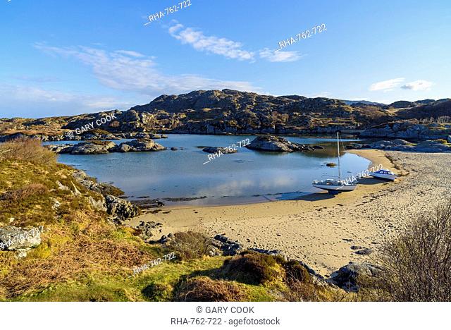 Ardtoe beach, Ardnamurchan Peninsula, Lochaber, Highlands, Scotland, United Kingdom, Europe
