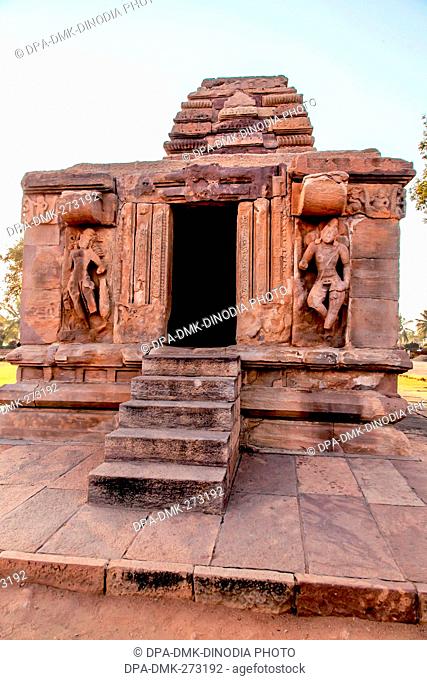 Kadasiddeshwar Temple, Pattadakal, Karnataka, India, Asia