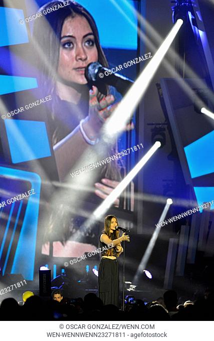 English singer Jasmine Thompson at the 40 Principales Gala Awards Featuring: Jasmine Thompson Where: Madrid, Spain When: 11 Dec 2015 Credit: Oscar Gonzalez/WENN
