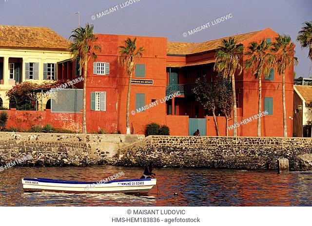 Senegal, Ile de Goree listed as World Heritage by UNESCO