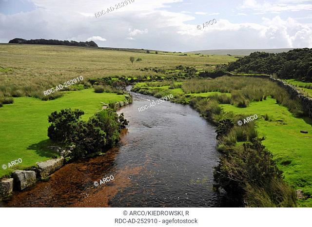 River West Dart Dartmoor national park Devon England
