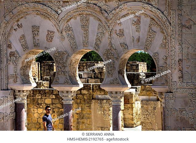 Spain, Andalusia, Cordoba, Historical Centre listed as World Heritage by UNESCO, Medina Azahara