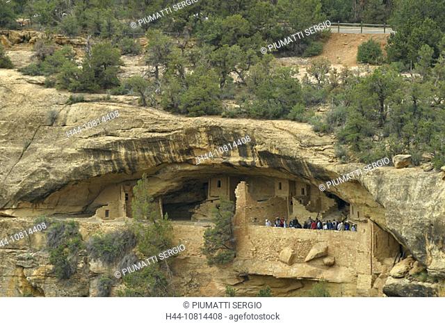 USA, America, United States, North America, Colorado, Cortez Mesa Verde, Anasazi, ruins, architecture, cliff, dwelling