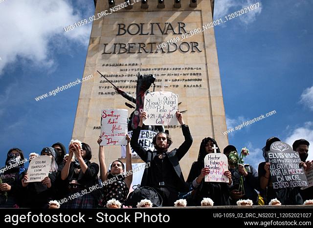 The city of Bogota faces its fourteenth day of protests in the context of the national strike called by social sectors against the Colombian government of...