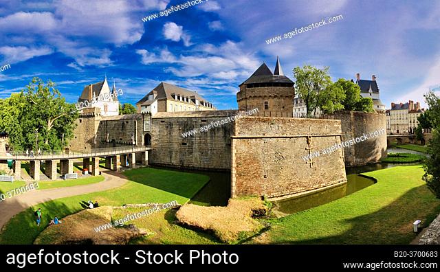 Chateau des Ducs de Bretagne, Nantes, Pays de la Loire, France