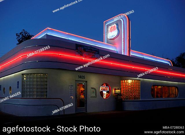 66 Diner, Albuquerque, Historic Route 66, New Mexico, United States