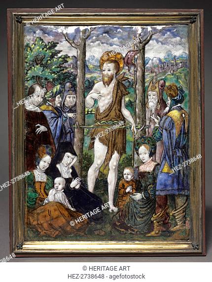 Preachment, 1500s. Creator: Léonard Limousin (French, c. 1505-1577), circle of
