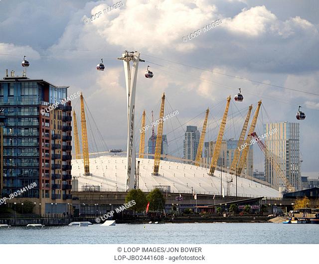 The O2 Arena in London in England