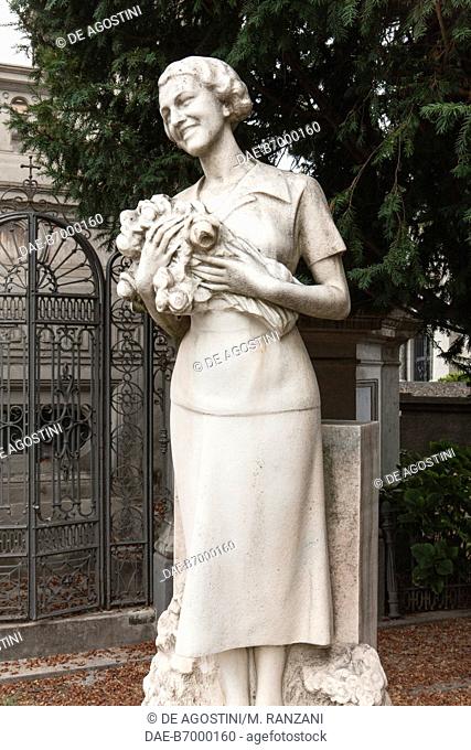 Gianbartolomei Monument, Cimitero Monumentale (Monumental Cemetery), Milan, Lombardy, Italy
