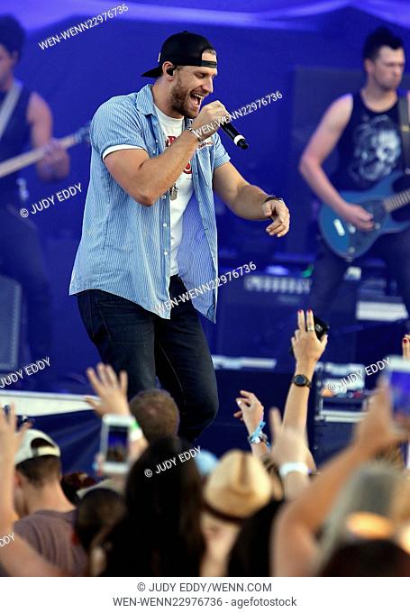 Route 91 Harvest Festival Day 3 at Las Vegas Village Featuring: Chase Rice Where: Las Vegas, Nevada, United States When: 04 Oct 2015 Credit: Judy Eddy/WENN