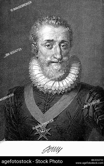 Henry IV of Navarre, Henri IV, Henri Quatre, Henri le Grand, Enric Quate Lo Gran, born 13 December 1553, died 14 May 1610