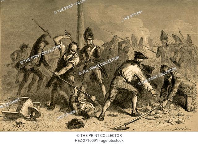 'Defence of the Liberty Pole in New York', (1877). Creator: Albert Bobbett