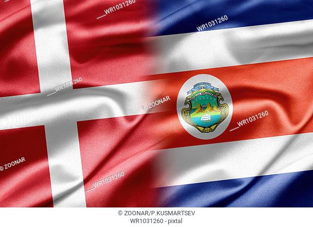 Denmark and Costa Rica