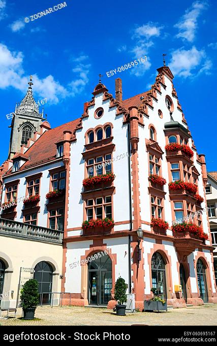 Das Rathaus ist eine Sehenswürdigkeit der Stadt Pfullendorf