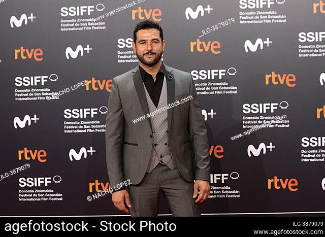 Antonio Velazquez attends to ""Las Leyes de La Frontera"" premiere during the 69th San Sebastian International Film Festival at Kursaal September 25