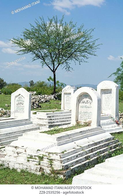 Graveyard for Muslims Jhelum Pakistan