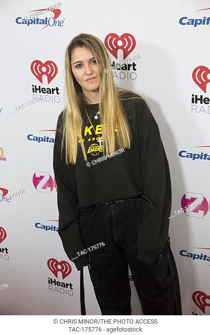 Chelsea Cutler arrives at iHeartRadio's Z100 Jingle Ball 2019 at Madison Square Garden on December 13, 2019 in New York City, New York