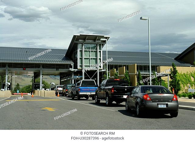 Oroville, WA, Washington, British Columbia, Canada, border, US Customs