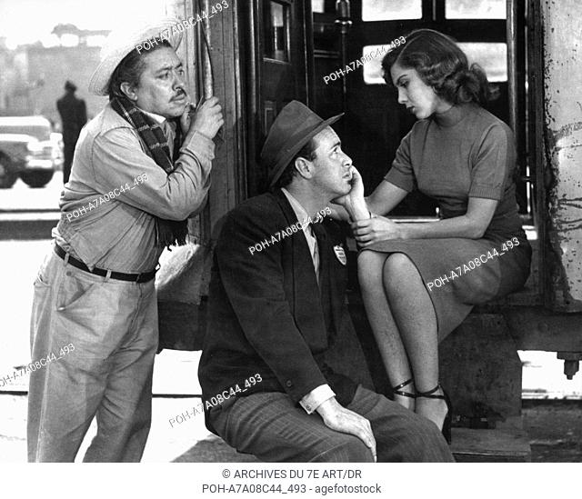 On a volé un tram Ilusión viaja en tranvía, La  Year: 1954 - Mexico Lilia Prado, Fernando Soto 'Mantequilla', Carlos Navarro  Director: Luis Buñuel