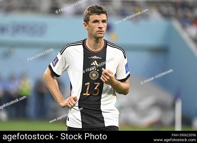 Thomas Mueller - no resignation from the national team. ARCHIVE PHOTO; Thomas MUELLER (GER), gesture, skeptical, action, single image, cut single motif