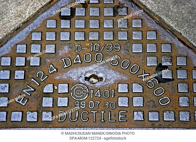 Ductile ; Manhole ; London ; U.K. United Kingdom England