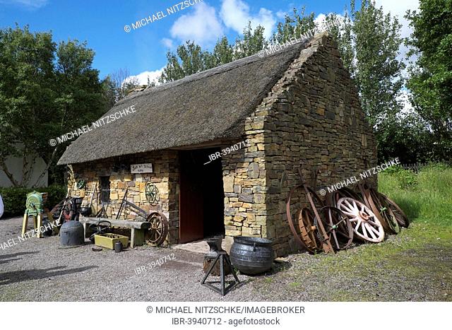 Smithy, Kerry Bog Village Museum, County Kerry, County Kerry, Ireland
