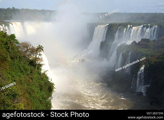 Iguazu waterfalls National Park UNESCO World Heritage, Brazil side