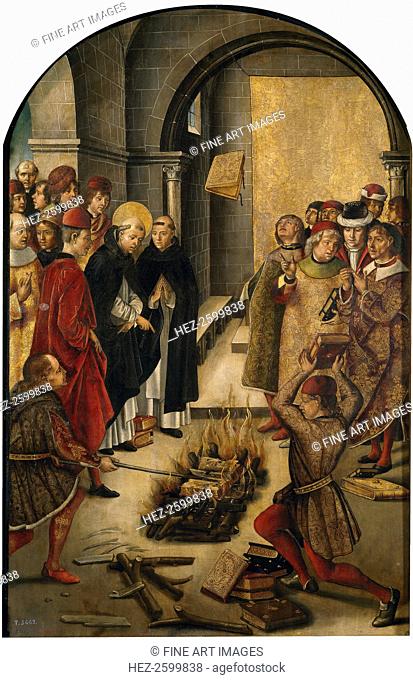 The Disputation between Saint Dominic and the Albigensians, 1493-1499. Found in the collection of the Museo del Prado, Madrid