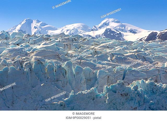 Prince William Sound, Glacier, Alaska, USA, America, North America