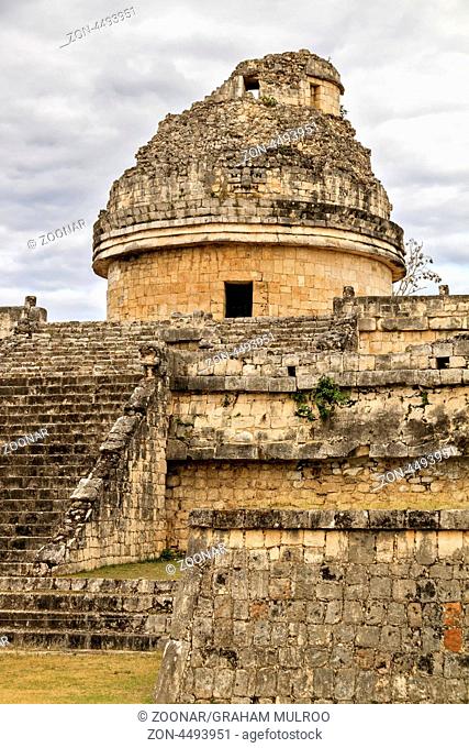 Mayan Observatory Chichen itza mexico