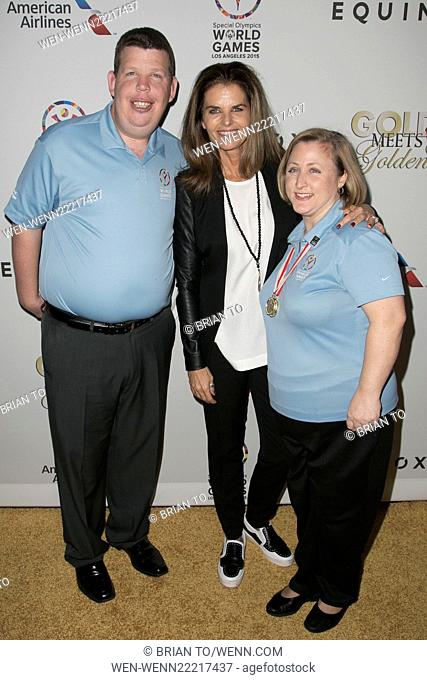 Celebrities attends 3rd annual ""Gold Meets Golden"" at Equinox Sports Club – West LA Flagship Lounge. Featuring: Maria Shriver Where: Los Angeles, California