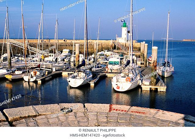 France, Charente Maritime, Ile de Re, La Flotte en Re village, labelled Les Plus Beaux Villages de France The Most Beautiful Villages of France, harbour