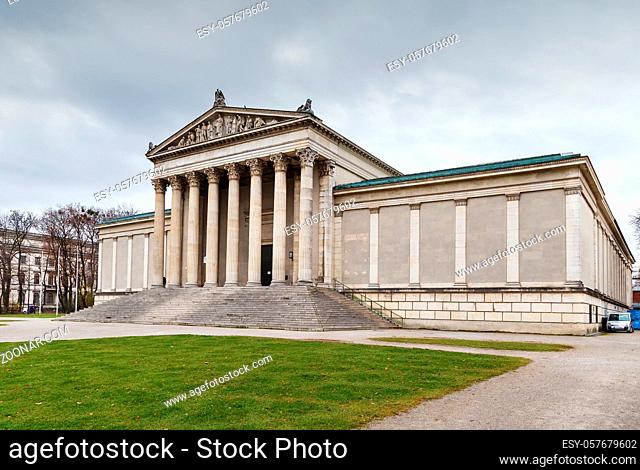Building of State Collections of Antiquities (Staatliche Antikensammlungen) in Munich, Germany