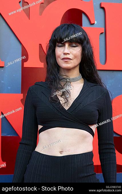 Nerea Barros attends ‘Stranger Things’ Season 4 Premiere at Callao Cinema on May 18, 2022 in Madrid, Spain