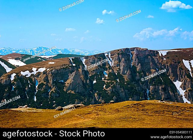 Bucegi Mountains (South Carphatians) in Romania