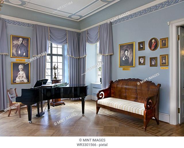 Music Room With a Piano