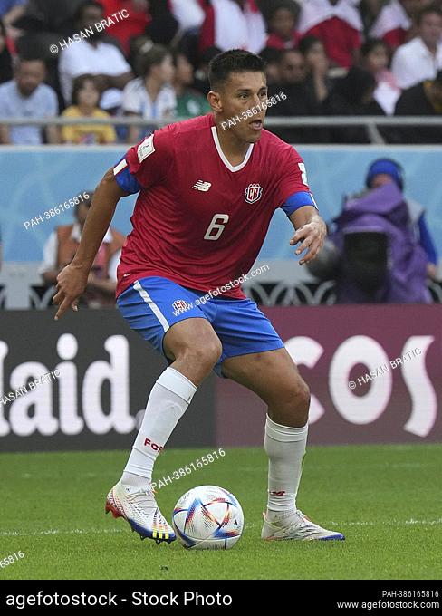 November 27th, 2022, Ahmad bin Ali Stadium, Doha, QAT, World Cup FIFA 2022, Group E, Japan vs Costa Rica, in the picture Costa Rica's defender Oscar Duarte